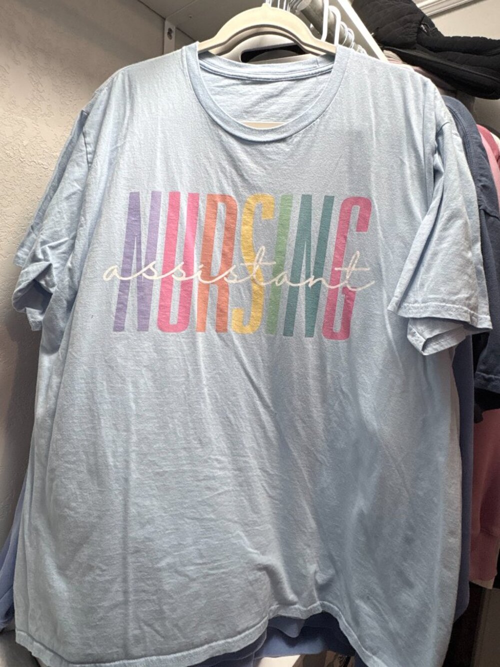 WOMEN'S NURSING ASSISTANT T SHIRT